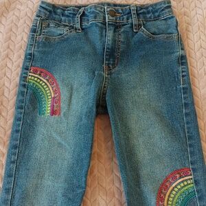 Cat & Jack Blue Denim Jeans Girls Size 12